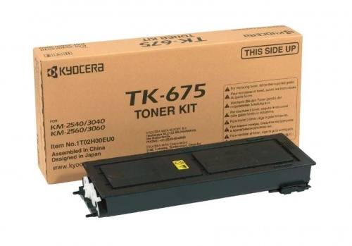 Тонер-картридж Kyocera TK-675 к KM-2560/KM-3060 (Black), ресурс 20000 стр. (5%) <оригинал>