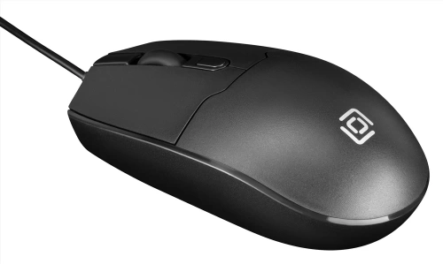 Мышь Oklick 147M <провод/оптическая/2000dpi/3кнопки/MTBF 3млн. кликов/USB/1.8м/черный>