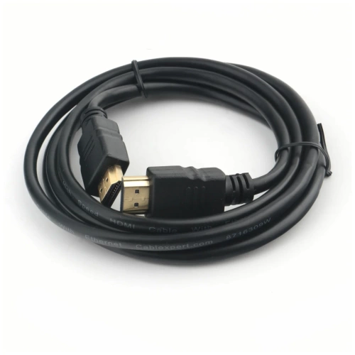 Кабель HDMI - HDMI соединитель 1,5м,позол.разъемы,экран,чёрный Гарнизон (GCC-HDMI-1.5M)