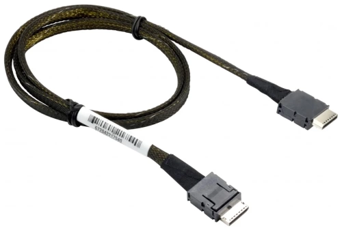 Кабель OCuLink Supermicro CBL-SAST-0847 (SFF-8611<->SFF-8611/0.76m)