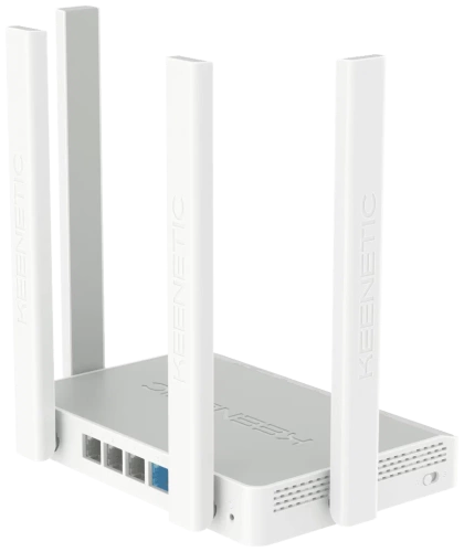 Маршрутизатор Keenetic Speedster (KN-3012) (2x900MHz/128Mb/AC1200/2.4+5.0GHz/4x5dBi/MU-MIMO/4x1Gbit/VPN)