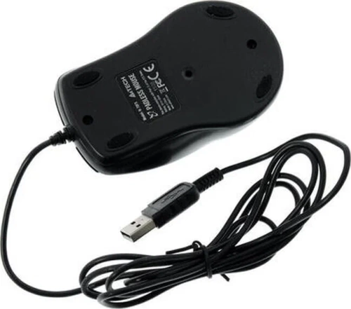 Мышь A4Tech V-Track Padless N-70FX <провод/оптическая/1600dpi/7 кнопок/V-Track/1.5м/USB/черный>