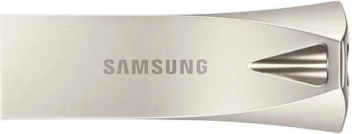 Флеш диск USB3.1 128GB Samsung BAR Plus (R300/W50/серебристый/металл) (MUF-128BE3/APC)