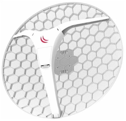 Мост MikroTik LHG XL 2 <RBLHG-2nD-XL> (2.4Ghz/MIMO2x2/25dBm/21dBi/-40 +70°C/RoS L3)