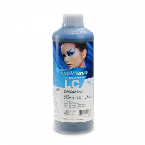 Чернила InkTec DTI05-01LLC Light Cyan для Epson Piezo (сублимационные), (1литр)