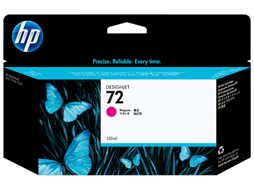 Картридж HP C9372A (№72, magenta) к Designjet T1100/T610/T790, 130 мл, ресурс 1500 стр. (5%) <ориг>