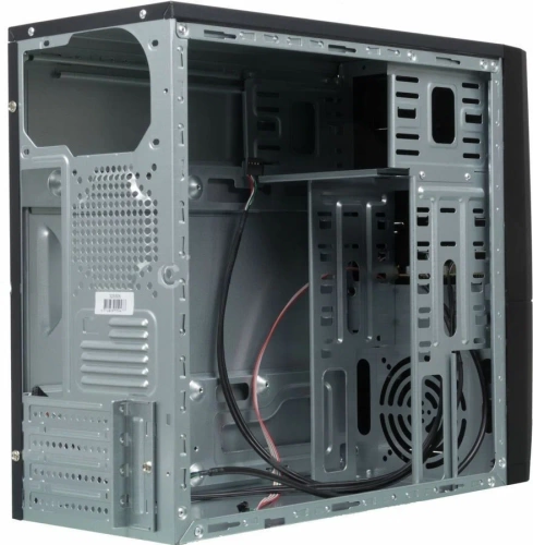 Корпус LinkWorld 727-21 (2) IRU черный без БП mATX 2xUSB3.0 audio (плохая упаковка)