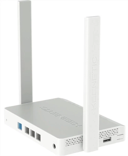 Маршрутизатор Keenetic Extra (KN-1713) (AC1200/2.4+5.0GHz/2x5dBi/3x100Mbit LAN/кнопка FN/USB/Mesh)