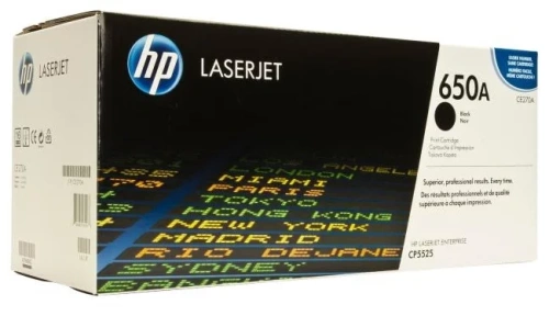 Тонер-картридж HP CE270A Black к Color LaserJet для CP5520, рес. 13500 стр., (Совм.) GalaPrint