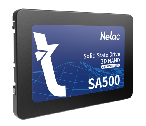 Накопитель SATA SSD 1Tb Netac SA500 (2.5"/R530/W475/480TBW/NT01SA500-1T0-S3X)