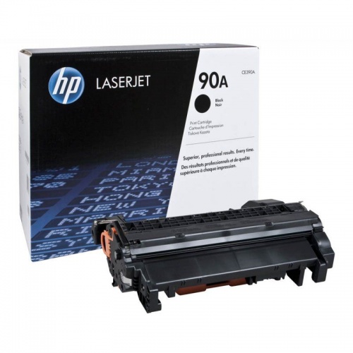 Тонер-картридж HP CE390A к LJ M4555/M600/M601/M602/M603 , Black, ресурс 10000 стр. (5%) <оригинал>