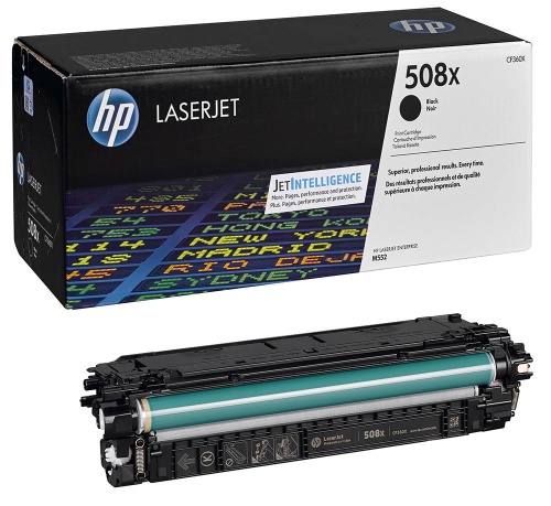 Тонер-картридж HP CF360X (black) для Color LaserJet M552/M553, ресурс 12500 стр (5%), оригинал