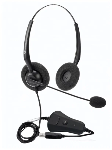 Гарнитура проводная бинауральная VT VT1000-D USB  Особенности - Экономическое решение для call-центров - Узкополосный звук - Защита органов слуха с помощью технологии SafeTrone - Настройка положения микрофона на 300 градусов - Гибкое крепления микроф