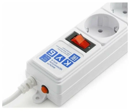 Сетевой фильтр 3,0м PowerCube SPG-B-10-WHITE (5 розеток/10A/белый)