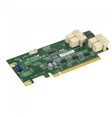 Адаптер HBA Supermicro AOC-SLG3-4E4T-O (PCI-Ex16/4xOCuLink(4xSFF-8611))