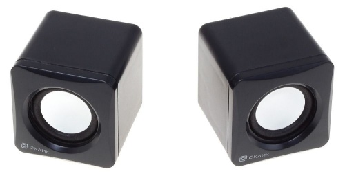 Колонки 2.0 Oklick OK-330 <2x3Вт/ 90Гц-20КГц/ пластик/ USB/ черный> Колонки 2.0 Oklick OK-330 <2x3Вт/ 90Гц-20КГц/ пластик/ USB/ черный>
