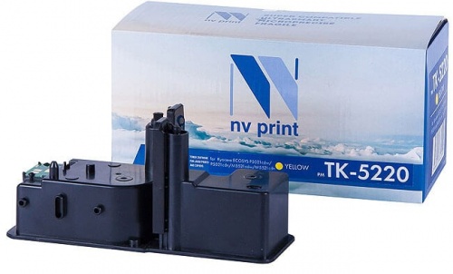 Тонер-картридж TK-5220Y для P5021cdn/cdw/M5521cdn/cdw Yellow, рес.1200 стр (Совм) NV-Print