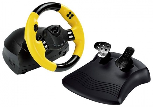 Руль Genius SpeedWheel RV <12 кнопок/2 педали/виброотдача/USB>