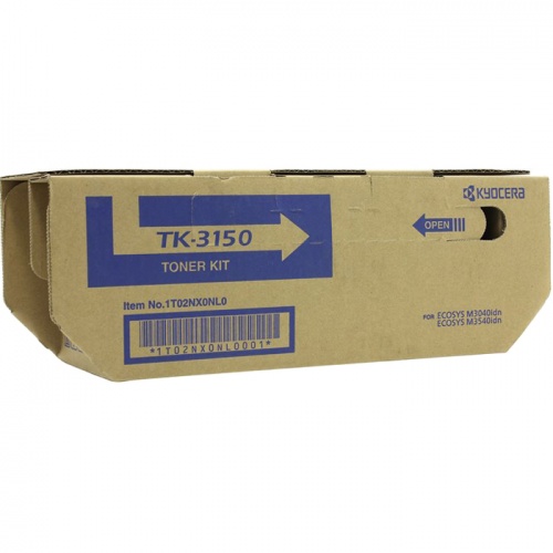 Тонер-картридж Kyocera TK-3150 для M3040idn/M3540idn, ресурс 14 500 стр, 5% <оригинал>