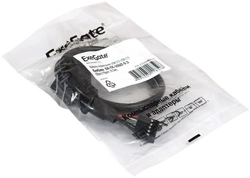Кабель-переходник USB 2.0-USB 3.0 ExeGate EX-CC-U3U2-0.3 (9pin(F)/19pin(M), 0,3м/EX284940RUS)