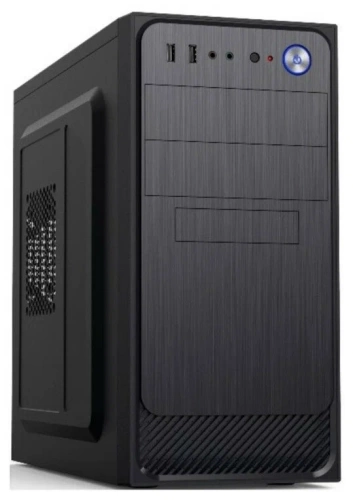Корпус mATX FoxLine FZ-053-SX450R (Black/450W/2x5.25"/2x3.5"+1x2.5"/2xUSB2.0)