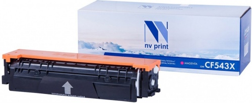 Тонер-картридж HP CF543X (Magenta) для M254/M280/M281, ресурс 2500 стр (5%), (Совм), NV-Print