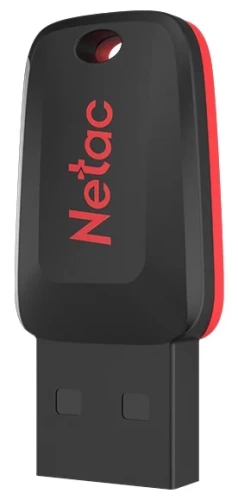 Флеш диск USB2.0 64Gb Netac U197 (черный/пластик/монолит/NT03U197N-064G-20BK)