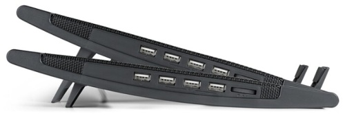 Подставка для ноутбука 17" Deepcool WIND PAL <черная/2x140mm/4xUSB>