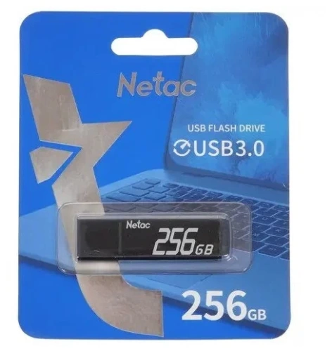 Флеш диск USB3.0 256Gb Netac U351 Aluminum Alloy (NT03U351N-256G-30BK)