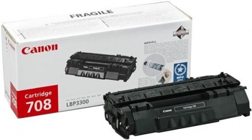 Тонер-картридж Canon 708 к Laser Shot LBP-3300, ресурс 2500 стр. (0266B002) <оригинал>