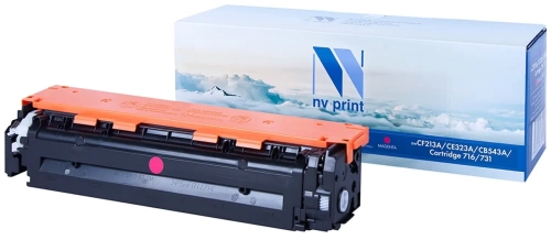 Тонер-картридж HP CF213A/CE323A/CB543A/716/731 Magenta, рес. 1600 стр. (Совм) NV-Print