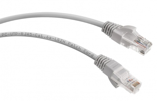 Патч-корд UTP кат. 6, LSZH, 10м AMP белый (1-1711091-0)