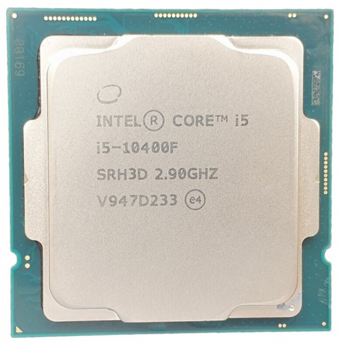 Процессор 1200 Intel Core i5 10400F CometLake (6C/12T/2.9-4.3GHz/12Mb/noGPU/14nm/65W) OEM