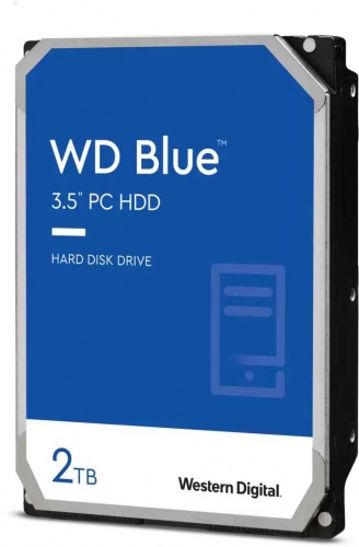 Жесткий диск 2Tb WD Blue (3.5"/SATA/7200rpm/256Mb/WD20EZBX) Жесткий диск 2Tb WD Blue (3.5"/SATA/7200rpm/256Mb/WD20EZBX)