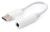 Переходник USB Type-C/Jack3.5F Cablexpert CCA-UC3.5F-01-W