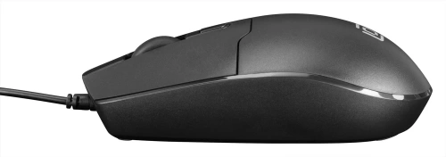 Мышь Oklick 147M <провод/оптическая/2000dpi/3кнопки/MTBF 3млн. кликов/USB/1.8м/черный>