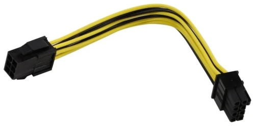 Адаптер 6 pin to 8 pin GPU power adapter cable