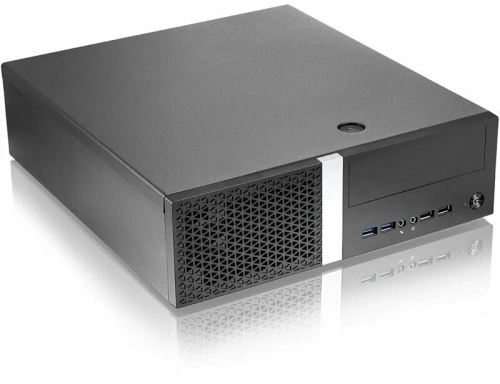 Корпус SFF/mATX Foxline FL-211-TFX300S (SFF/Black/300W/1x5.25"/1x2.5"/2xUSB2.0+2xUSB3.0/1x80mm FAN)