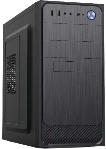Корпус mATX FoxLine FZ-015-SX450R (Black/450W(120mm)/no5.25"/2x3.5"+3x2.5"/2xUSB2.0)