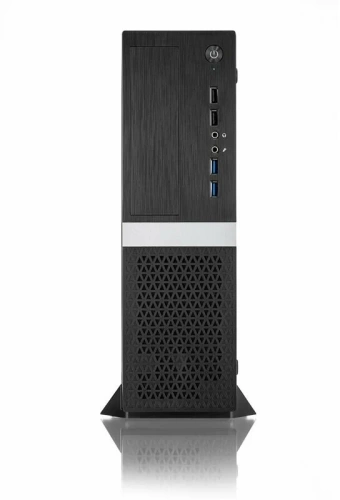 Корпус SFF/mATX Foxline FL-211-TFX300S (SFF/Black/300W/1x5.25"/1x2.5"/2xUSB2.0+2xUSB3.0/1x80mm FAN)