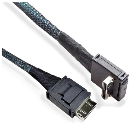 Кабель OcuLink Intel AXXCBL470CVCR 958258 (SFF-8611<->SFF-8611 угловой/0.47m)