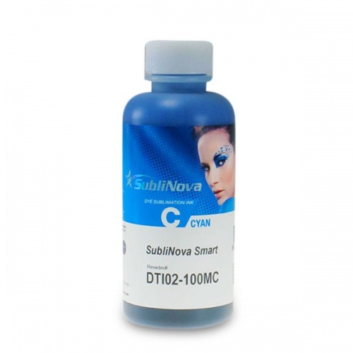 Чернила InkTec DTI02-100MC Cyan для Epson Piezo (сублимационные), (100мл)