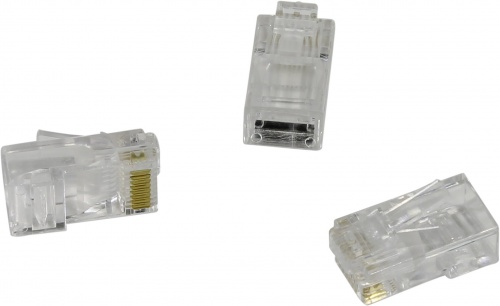 Коннекторы 100шт RJ-45 8P8C (категория 5Е) ExeGate (EX158091RUS)