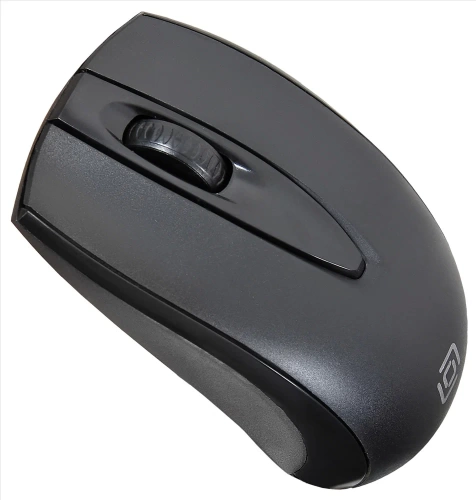 Мышь Oklick 540MW <беспроводная/оптическая/1200dpi/2кнопки/MTBF 3млн/61x110x35мм/бат.AAA/USB/черный>