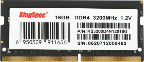 Память SO-DDR4 16Gb 3200MHz Kingspec CL17 (KS3200D4N12016G)