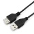 Кабель Am - Af USB2.0 удлинитель 1.8м ,экран,черный,Гарнизон (GCC-USB2-AMAF-1.8M)