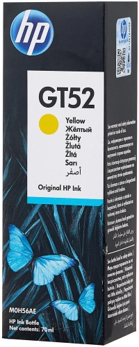 Чернила HP M0H56AE (GT52, Yellow) для DeskJet GT 5810/ 5820, 8000стр., 70мл (ориг)