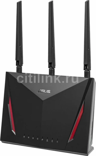Маршрутизатор Asus RT-AC86U (802.11ac 2917Mbit/2.4+5.0GHz/4x1Gbit/USB3.2+USB2.0)