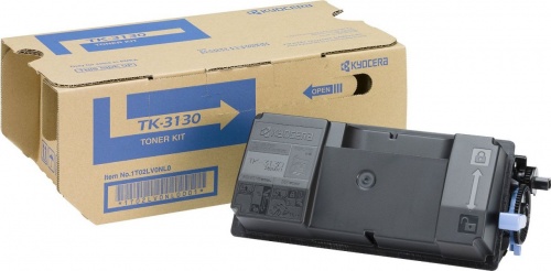 Тонер-картридж Kyocera TK-3130 для FS-4200DN/4300DN/M3550idn, ресурс 25 000 стр, 5% <оригинал>