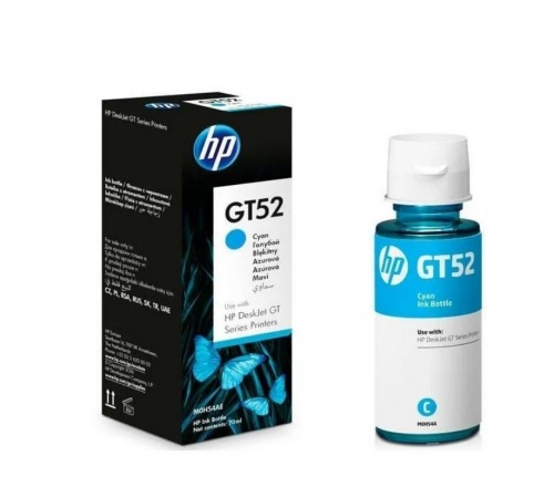 Чернила HP M0H54AE (GT52, Cyan) для DeskJet GT 5810/ 5820, 8000стр., 70мл (ориг) Чернила HP M0H54AE (GT52, Cyan) для DeskJet GT 5810/ 5820, 8000стр., 70мл (ориг)